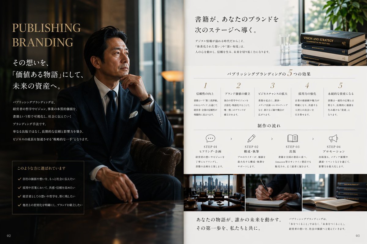 Luxury Publishing Branding Editorial Spread